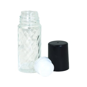 1 oz. Fancy Jumbo Glass ROLL-ON Bottles - Set Of 12 image 0